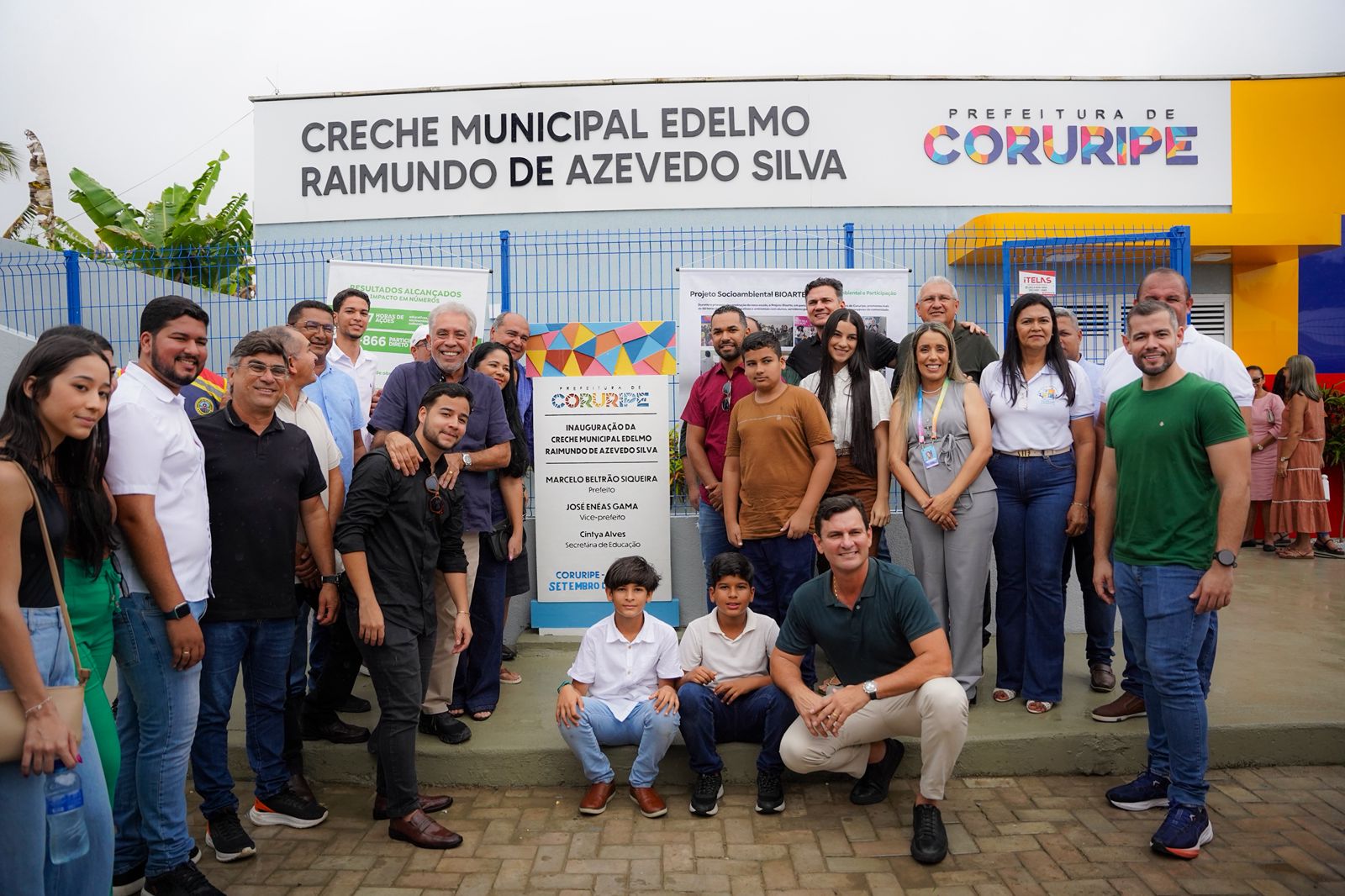 Prefeito Marcelo Beltrão entrega creche em Pindorama